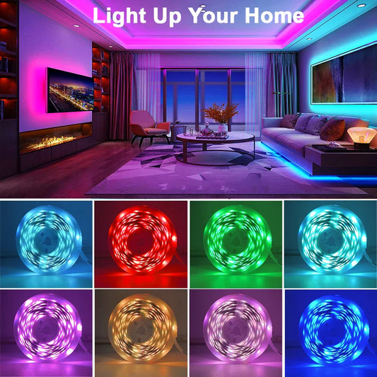 Luces LED que Siguen el Ritmo