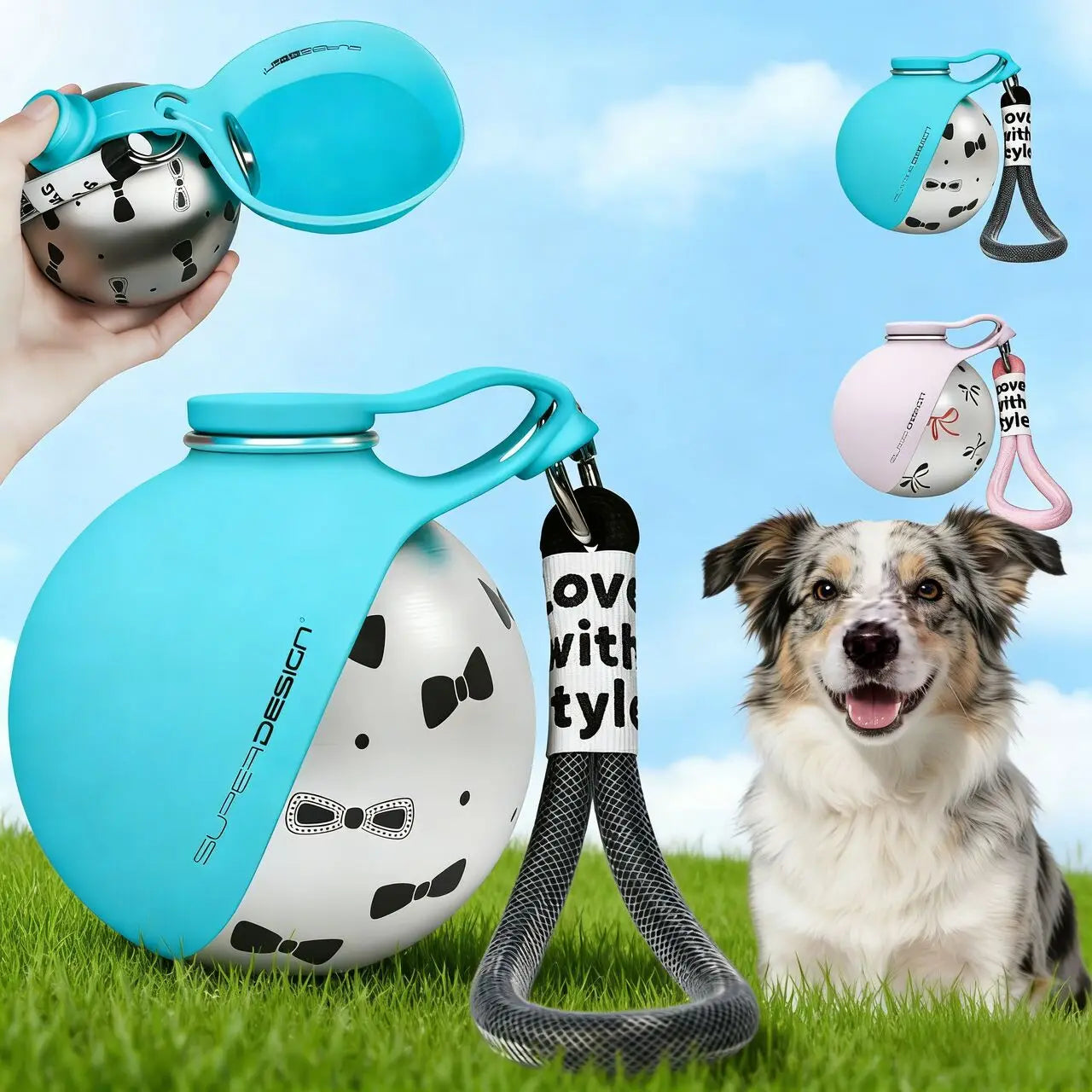 Botella Portátil para Mascotas